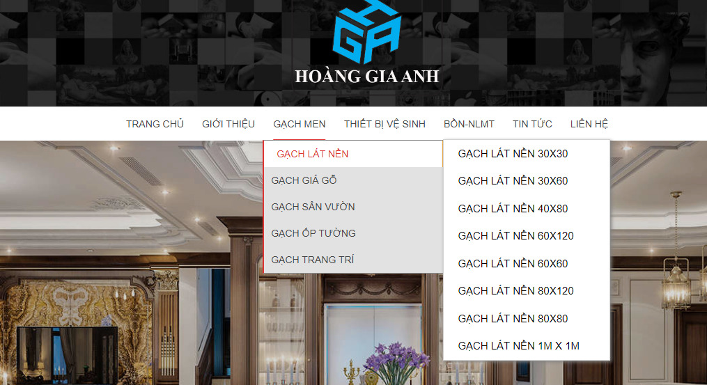 menu 2 cap trong flatsome